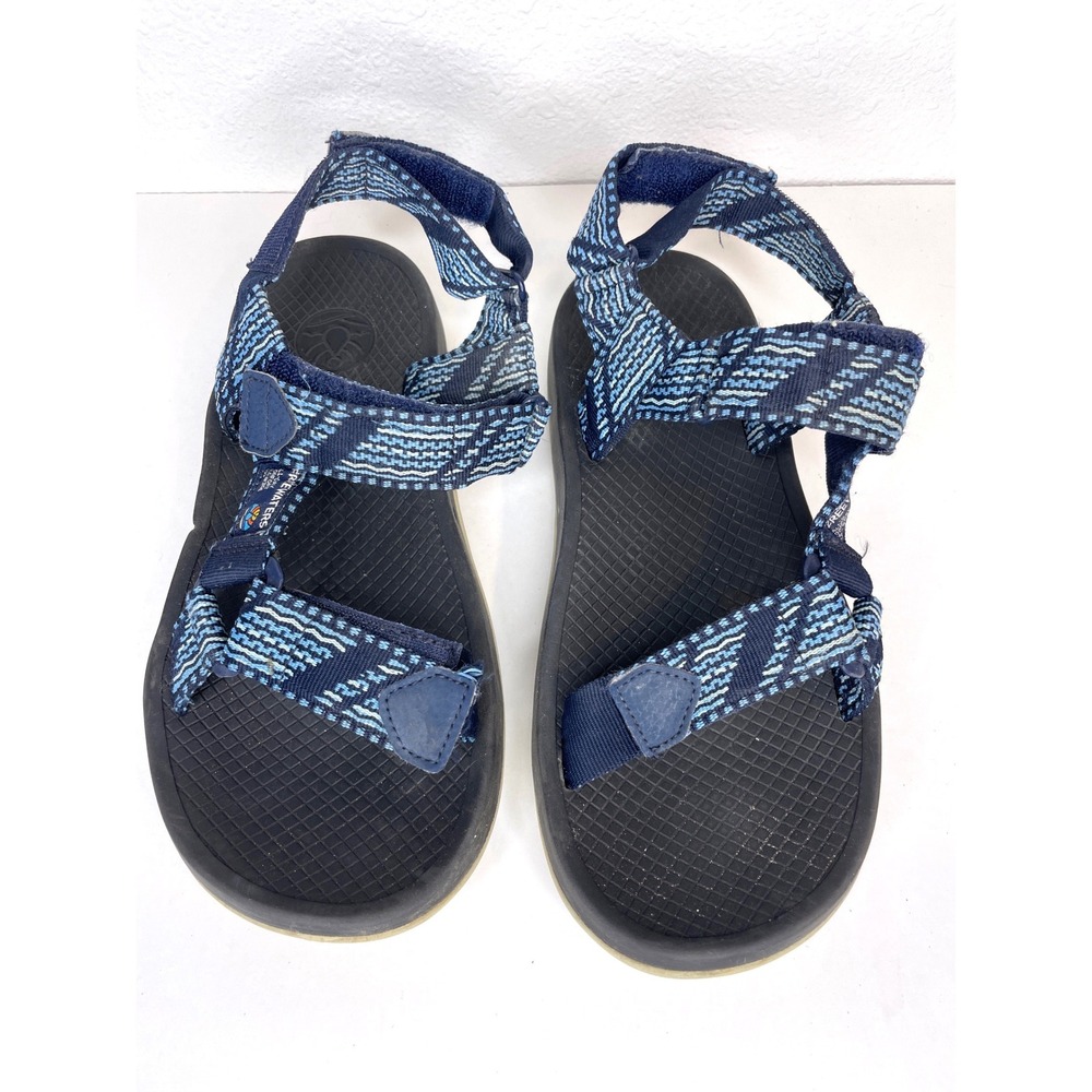 Freewaters Mens Sandals Woven Adjustable Straps Size 9 Blue